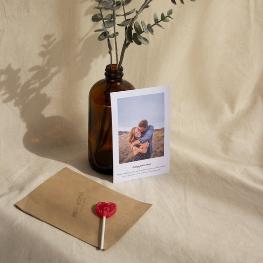 Tarjeta Dedicatoria Personalizada - Misswood imx_personalized