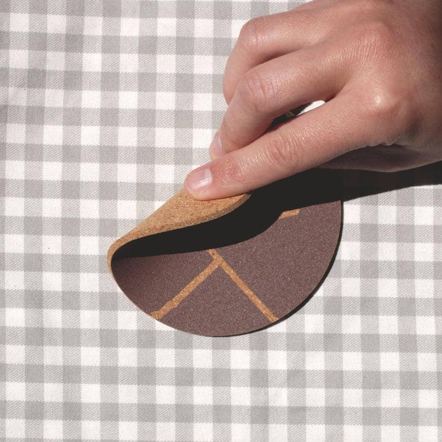 10 Posavasos de corcho Recuperados - Misswood